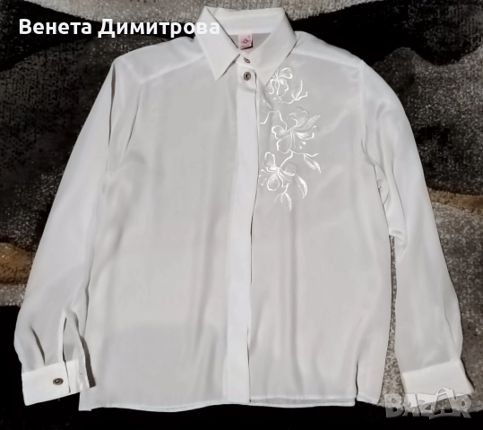 Дамски официални ризи 2 броя, снимка 5 - Ризи - 51711518