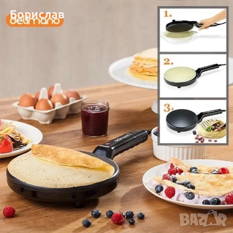 Уред за палачинки , снимка 3 - Съдове за готвене - 53809948
