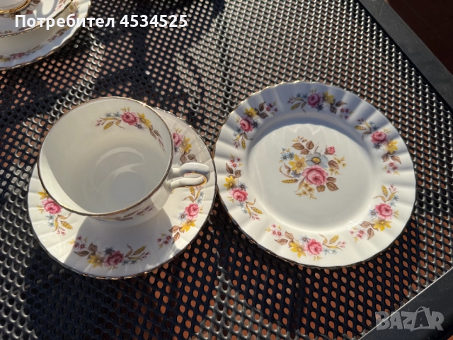 🌷 Истинска английска класика – Royal Stafford, Est. 1845, снимка 8 - Колекции - 52438930