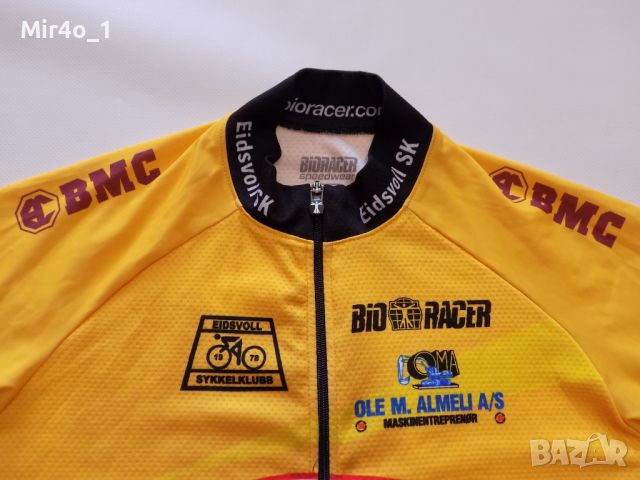 вело джърси bio racer горнище тениска екип колоездене мъжко оригинал M, снимка 10 - Спортни дрехи, екипи - 45439893