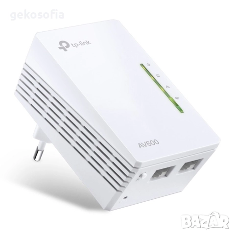 Powerline адаптер TP-Link AV600 TL-WPA4220 – Лесен начин за силен интернет навсякъде у дома!, снимка 3 - Друга електроника - 52817179