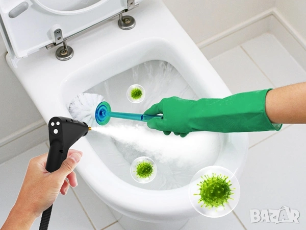 Парочистачка с Високо Налягане 4.5 Bar и Тъч Контрол, Hombasing 2500W , снимка 6 - Парочистачки и Водоструйки - 53291078