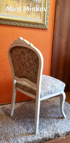 ПРОДАВАМ РЕТРО СТОЛ В СТИЛ „LOUIS XV“ (Рококо), снимка 4 - Столове - 53861256