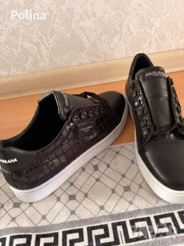 Мъжки маратонки Christian Louboutin,Dolce Gabbana, Burbury, Karl Lagerfeld , снимка 9 - Маратонки - 52723875