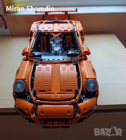LEGO Technic 42056 Porsche 911 GT3 RS – 100% пълен, с кутия и книжка, снимка 2 - Колекции - 54011539