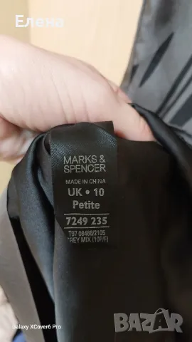 лятна рокля Marks & Spencer. 100% е естествена  коприна. размер М., снимка 10 - Рокли - 46894585