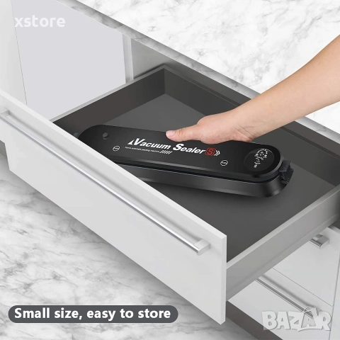 Машина за вакуумиране на опаковки - без торбички в комплекта, снимка 17 - Други - 52695133