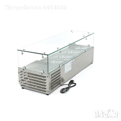 Професионална хладилна мензола за GN 1/3 – компактна, ефективна и готова за работа, снимка 3 - Обзавеждане на кухня - 50651918