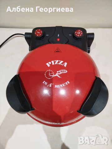 Електрическа фурна за пица Ariete- 1200W, 400°C,🍕🍕, снимка 2 - Кухненски роботи - 53424369