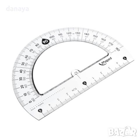 4705 Ученически транспортир 180° Maped, снимка 2 - Ученически пособия, канцеларски материали - 45298041