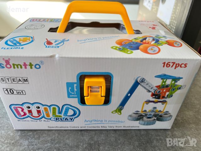  STEM Building Toys 10 в 1 комплект играчки за конструиране, строител за деца 5+ год., снимка 8 - Образователни игри - 45111782