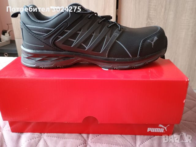 Работни обувки Puma Velocity 2.0 Black Low, снимка 4 - Други - 45451098
