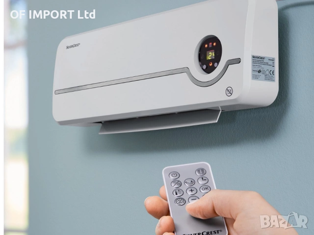 Вентилаторна керамична печка за стена SILVERCREST