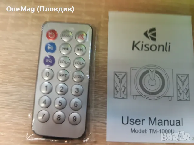 Kisonli тонколони с буфер / bluetooth /3,5мм жак / SD card / флашка, снимка 5 - Bluetooth тонколони - 49127683