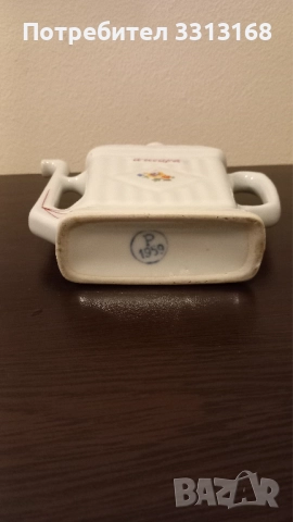 Порцеланова каничка бърдуче, снимка 4 - Сервизи - 52100917