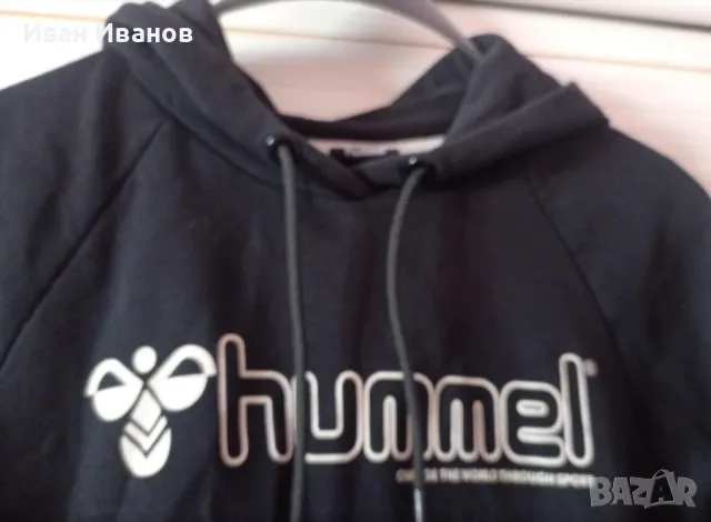 Оригинално горнище с качулка Hummel, снимка 7 - Спортни дрехи, екипи - 47018067