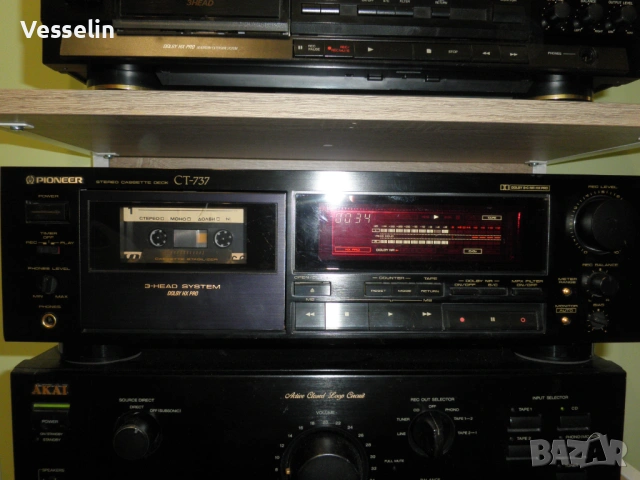 Стерео касетофон Pioneer CT-737, снимка 7 - Декове - 54226739