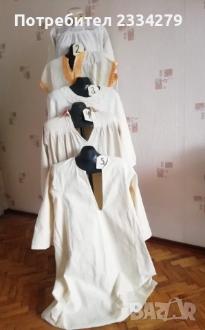 Стари женски ризи, Фолклорни, 100% автентични. 