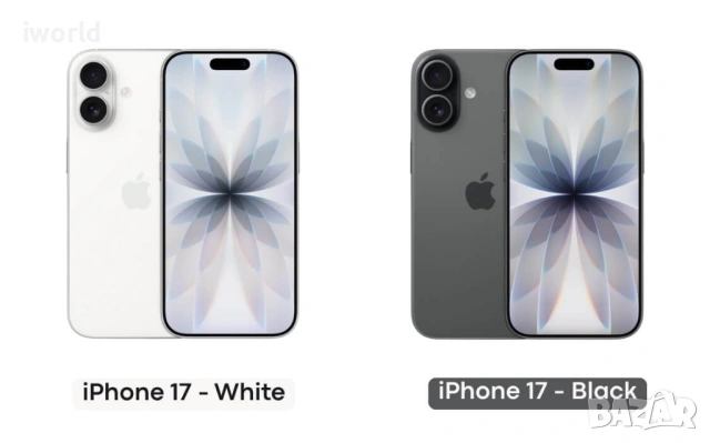 НОВ❗️iPhone 17 Лизинг от 256GB White  / Black ГАРАНЦИЯ❗️ черен / бял
