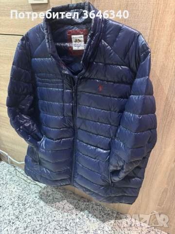 Мъжко яке U.S POLO ASSN. Размер 60 , снимка 2 - Якета - 53302144