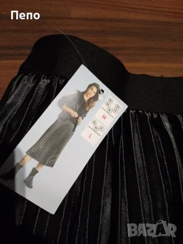 Стилно плисе, снимка 2 - Поли - 50425112