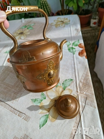 Френски чайник , снимка 4 - Антикварни и старинни предмети - 53922109