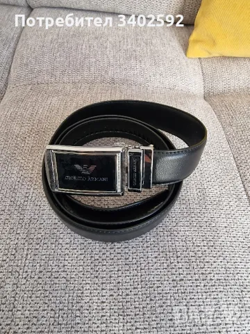 Автоматичен кожен колан Armani 