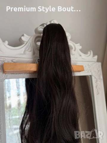 ЕКСТЕНШЪН ОПАШКА Т.КАФЯВ, снимка 2 - Аксесоари за коса - 53709132
