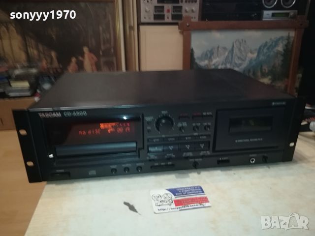 tascam reverse deck & cd player-france 1605240740, снимка 2 - Декове - 45759079