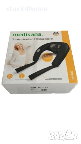 Немски Шиацу масажор за врат и гръб Medisana с термофункция, снимка 2 - Масажори - 54016055