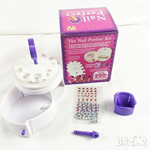 Уред за перфектен маникюр с 200 броя ваденки