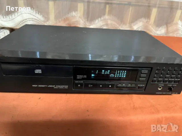 Sony  Compact Disc Player CDP-195 , снимка 8 - Декове - 49345669