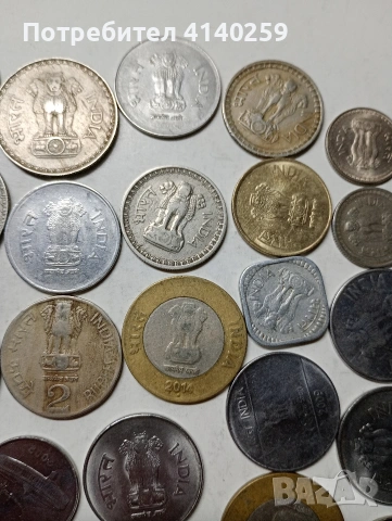 ИНДИЯ МОНЕТИ , снимка 7 - Нумизматика и бонистика - 53517027