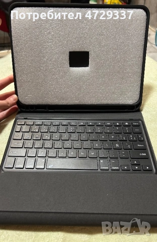 Калъф с Bluetooth клавиатура за iPad 10-o поколение 