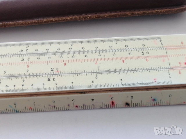 Немска логаритмична линия Meissner-Fabrikat, снимка 6 - Антикварни и старинни предмети - 52104959