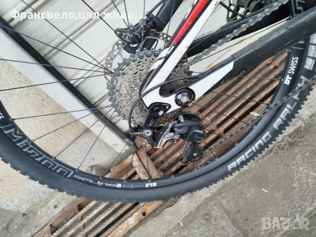 27.5 цола карбон велосипед колело, 2 по 11 скорости Shimano deore xt размер ес, снимка 15 - Велосипеди - 52281782
