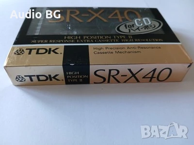 нови аудио касети TDK SR-X40 Japan, снимка 2 - Аудио касети - 50853656