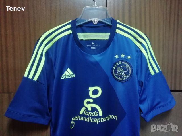 Ajax Amsterdam Adidas оригинална фланелка Аякс футболна тениска, снимка 3 - Тениски - 46783824