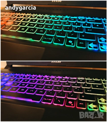 Nvidia RTX 5070 8GB/Intel Core i7-14650HX/15.6 2K 165Hz 100%DCI-P3/16GB RAM/512GB NVMe/MSI Katana 15, снимка 10 - Лаптопи за игри - 53388638