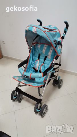 Лятна бебешка количка ABC Design Amigo Aquamarin, снимка 5 - Детски колички - 46434401