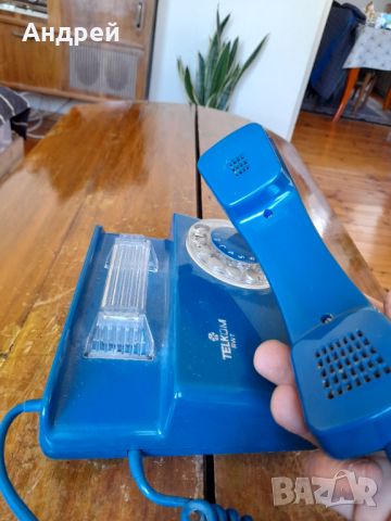 Стар телефонен апарат,телефон Telkom #2, снимка 5 - Антикварни и старинни предмети - 45224619