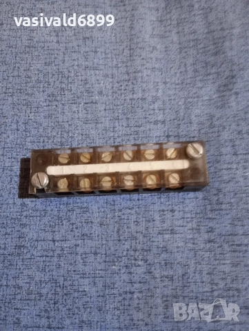 Лустерклема блокче 6 реда, снимка 2 - Резервни части за машини - 52917512
