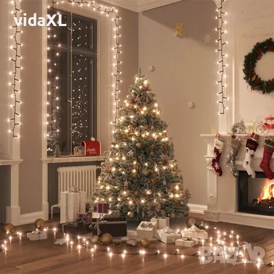 vidaXL Компактен LED стринг с 2000 LED топло бяло 45 м PVC(SKU:343264), снимка 2 - Декорация за дома - 48342725