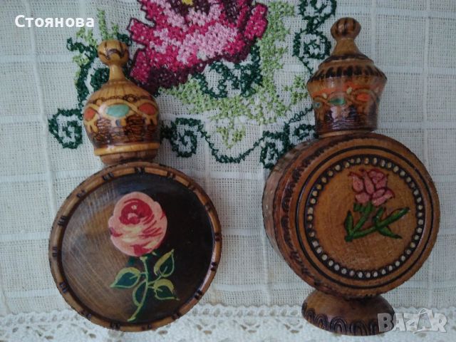 Оригинални дървени сувенири, мускали от 50-те и 60-те години на миналия век, снимка 4 - Колекции - 46165849