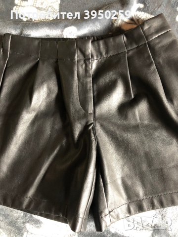 Кожено яке на Зара ново ,пола ,къси панталони ,два топа и тениска на Guess , снимка 2 - Детски комплекти - 45003167