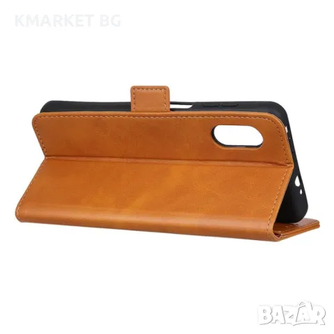 Samsung Galaxy A01 Core Magnetic Wallet Кожен Калъф и Протектор, снимка 4 - Калъфи, кейсове - 46914499