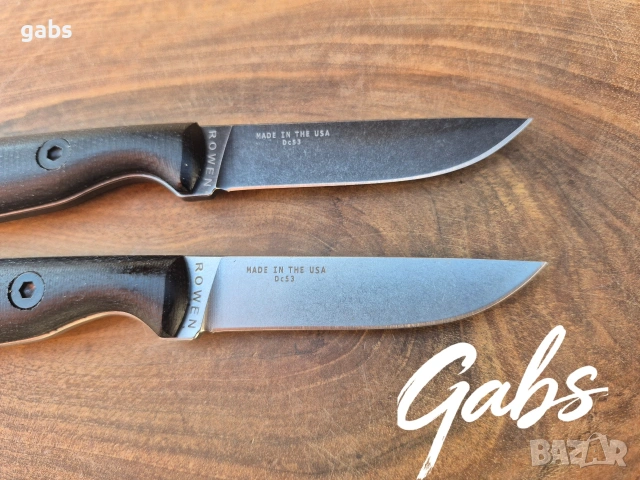 Фиксиран нож ESEE ROWEN,фултанг DC53 с тактическа кания Kydex,два модела, снимка 7 - Ножове - 53769281