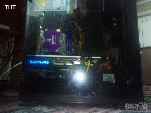 ГеймингPC i7 3770S-4с/8т/RX570-4gb/16gbDDR3/120ssd/1Tbhdd/475PSU, снимка 2 - Геймърски - 53294086