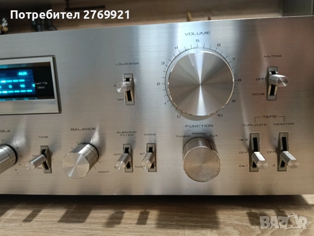 Усилвател Pioneer SA 708, снимка 4 - Ресийвъри, усилватели, смесителни пултове - 53477534