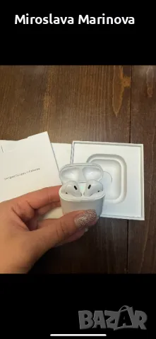 Слушалки AirPods 1/2 gen, снимка 1 - Слушалки и портативни колонки - 47859899